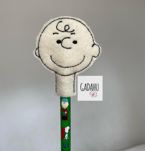 Charles Pencil Topper ITH Embroidery design