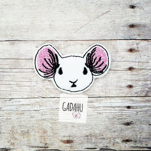 Mouse feltie ITH Embroidery design file