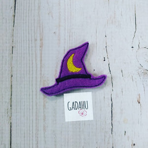 Witch Hat feltie ITH Embroidery design file