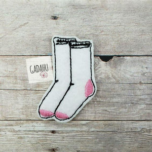 Socks feltie ITH Embroidery design file