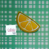 Lemon feltie. Embroidery Design 4x4 hoop Instant Download. Felties