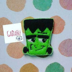 Frankenstein/Frankie feltie. Embroidery Design 4x4 hoop Instant Download. Felties. Halloween theme feltie