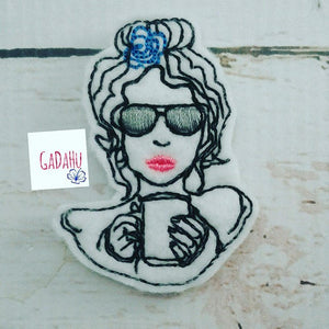 But first coffee feltie. Embroidery Design 4x4 hoop Instant Download. Felties. Coffee feltie. Cup feltie