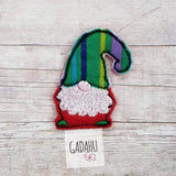 Scandinavian Gnome feltie ITH Embroidery design file