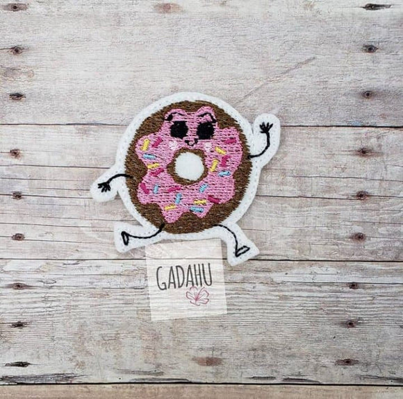 Donut feltie ITH Embroidery design file